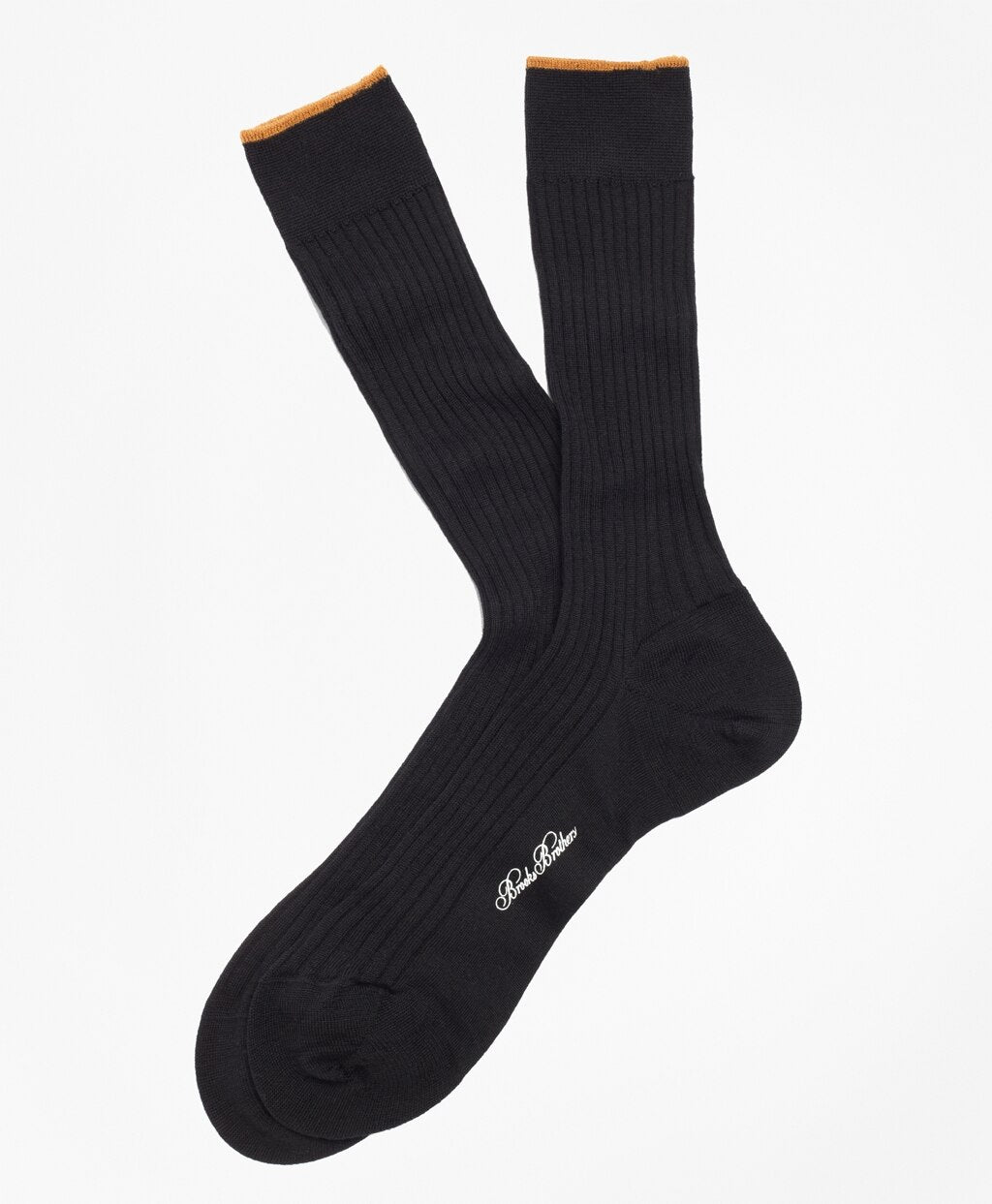 Brooks Brothers Men Merino Wool Sized Crew Socks