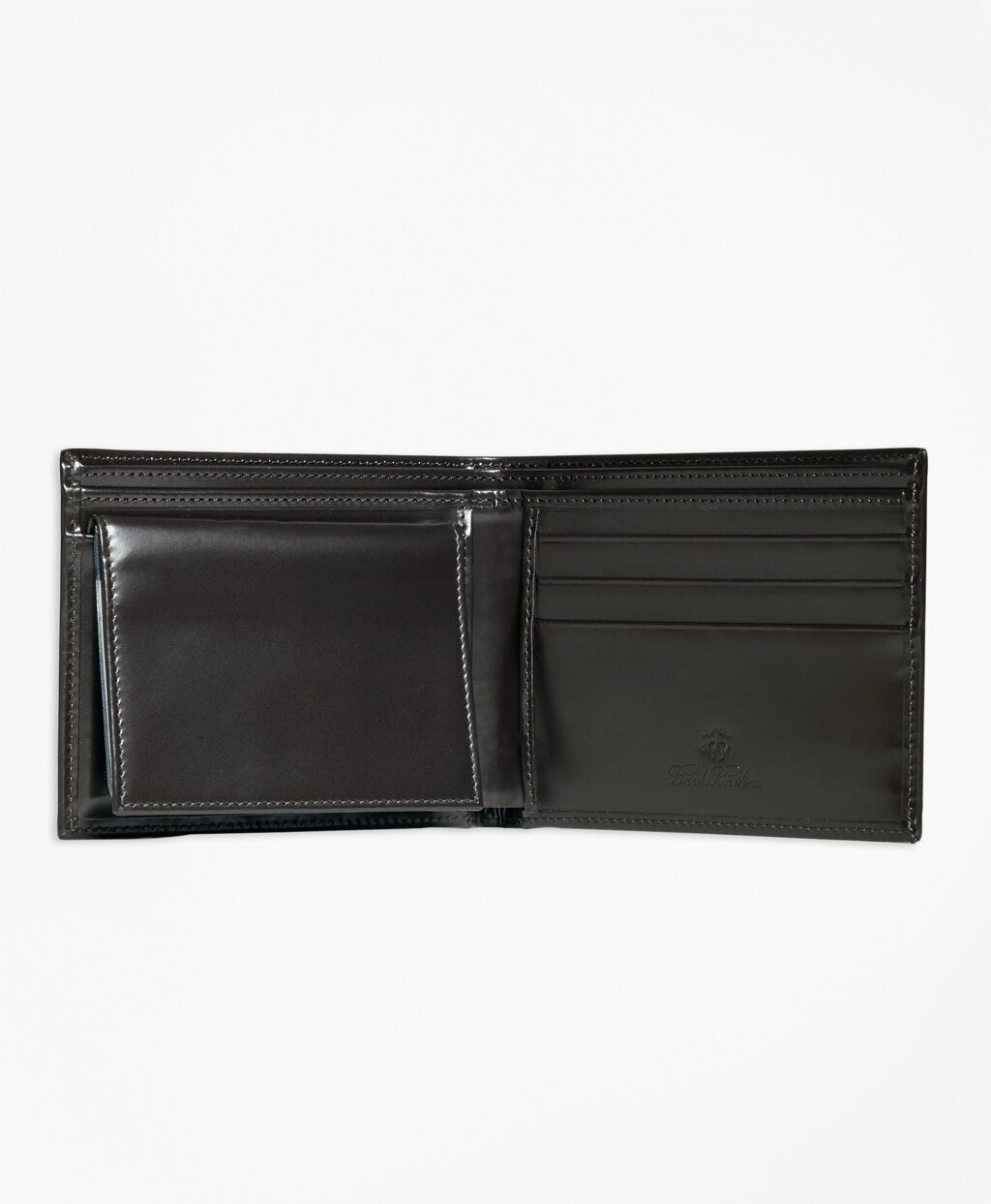 Brooks Brothers Men French Calfskin I.D. Wallet