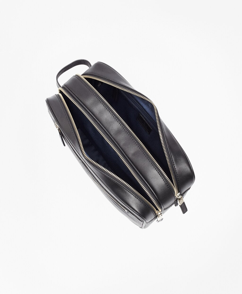 Brooks Brothers Men Leather Travel Kit