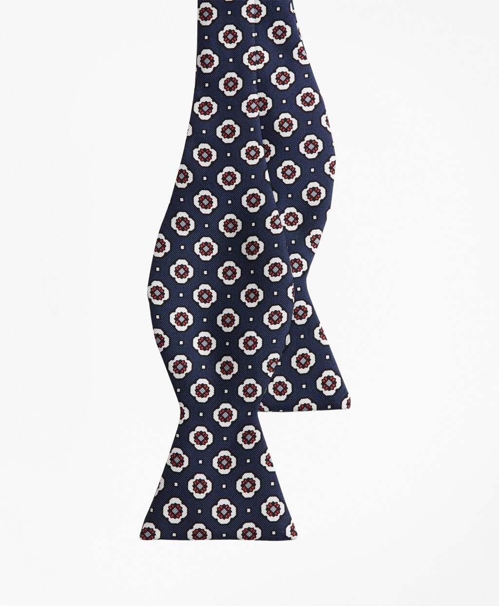 Brooks Brothers Men Medallion Print Bow Tie