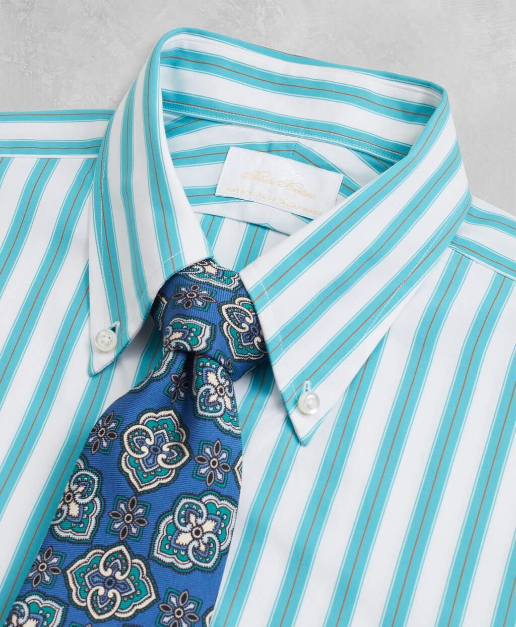Brooks Brothers Men Golden Fleece® Persian Medallion Silk Tie