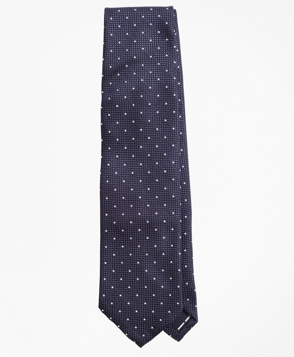 Brooks Brothers Men Golden Fleece® Fine Dotted Wool-Silk Tie