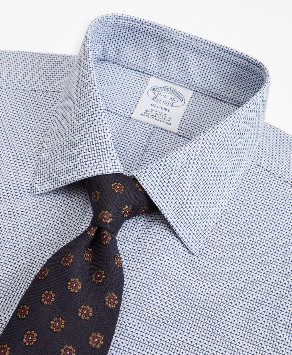 Brooks Brothers Men Melange Florette Tie