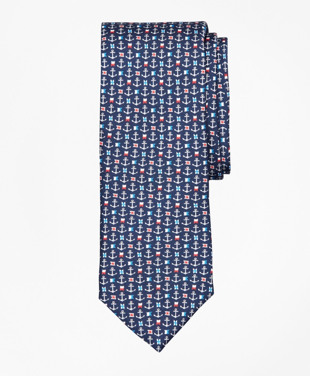 Brooks Brothers Men Nautical Motif Tie