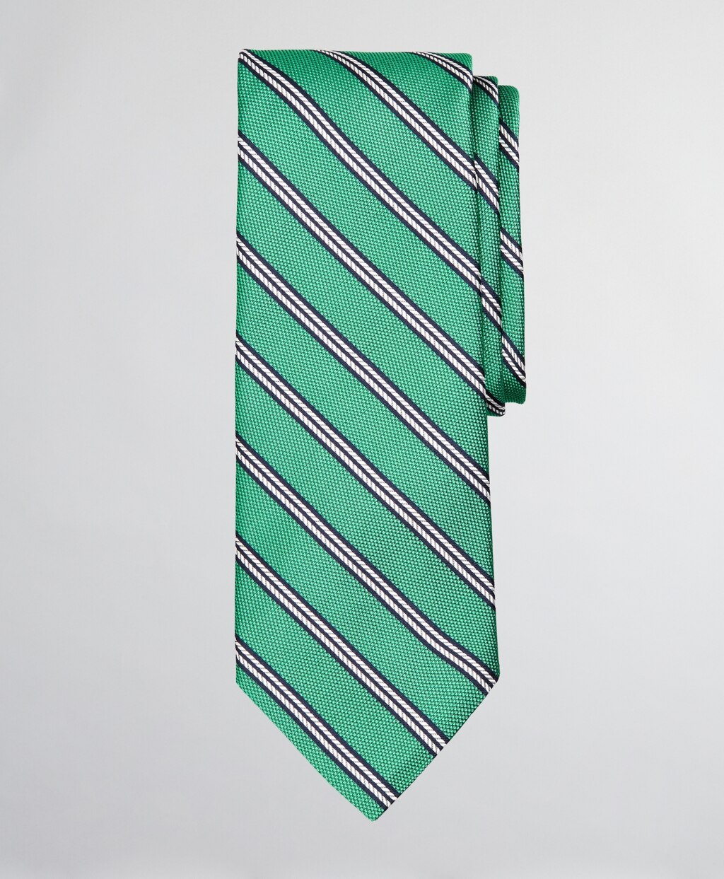 Brooks Brothers Men Dobby Herringbone Stripe Tie