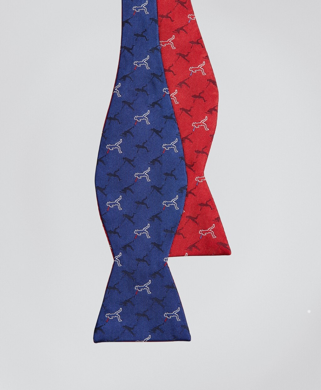 Brooks Brothers Men Baseball Bow Tie