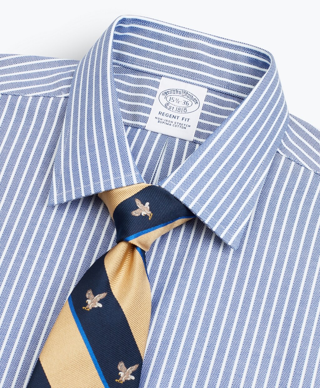 Brooks Brothers Men Eagle Stripe Tie