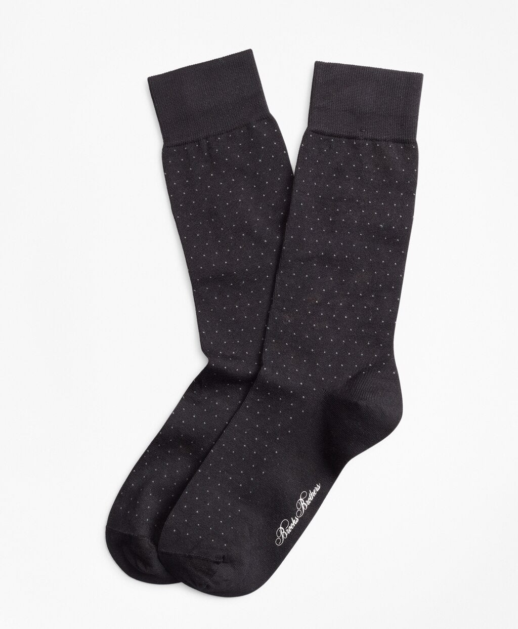 Brooks Brothers Men Polka Dot Crew Socks
