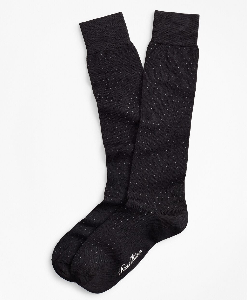 Brooks Brothers Men Polka Dot Over-the-Calf Socks
