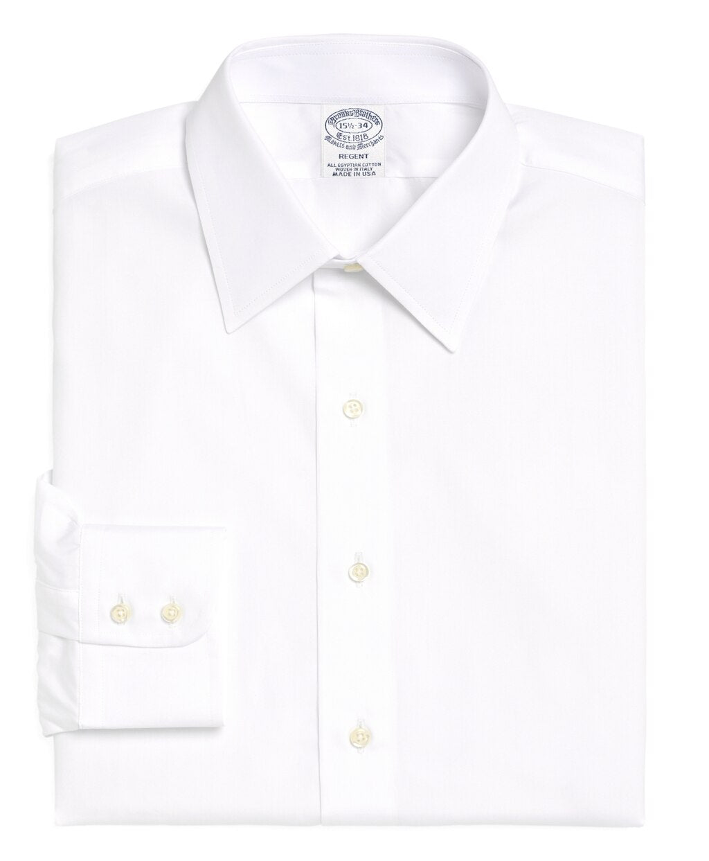 Brooks Brothers Men Regent Fitted Dress Shirt, Tennis Collar