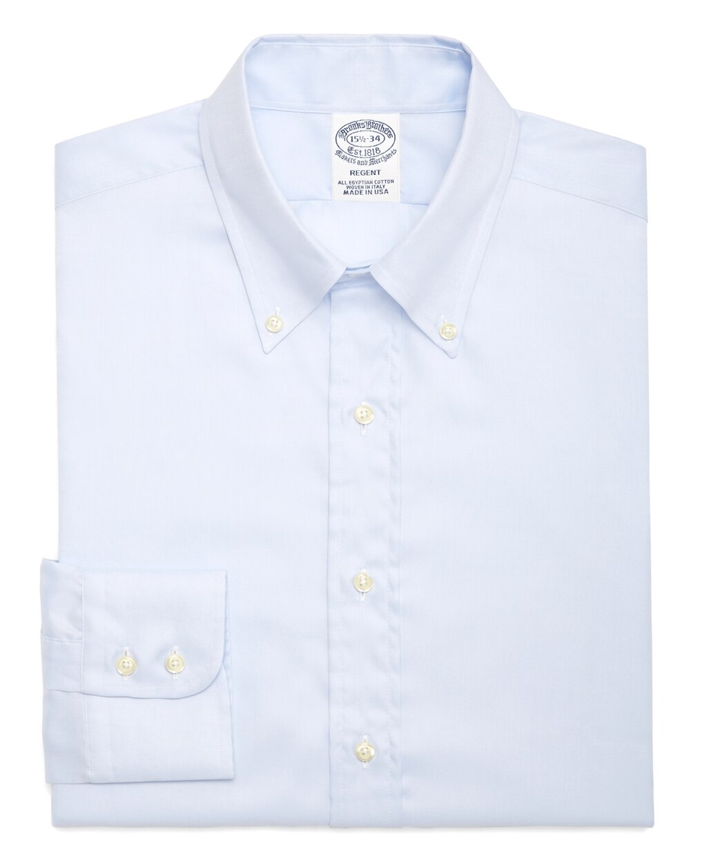 Brooks Brothers Men Regent Fitted Dress Shirt, Button-Down Collar
