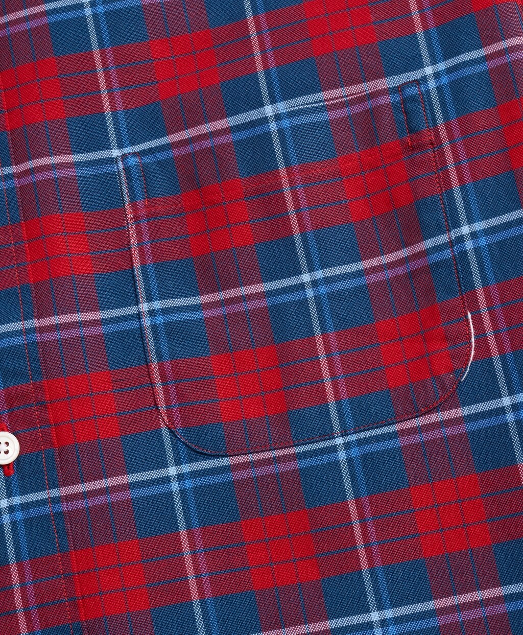 Brooks Brothers Men Milano Fit Oxford Bold Plaid Sport Shirt