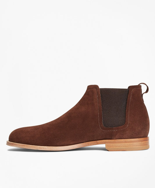 Brooks Brothers Men Chelsea Suede Boots