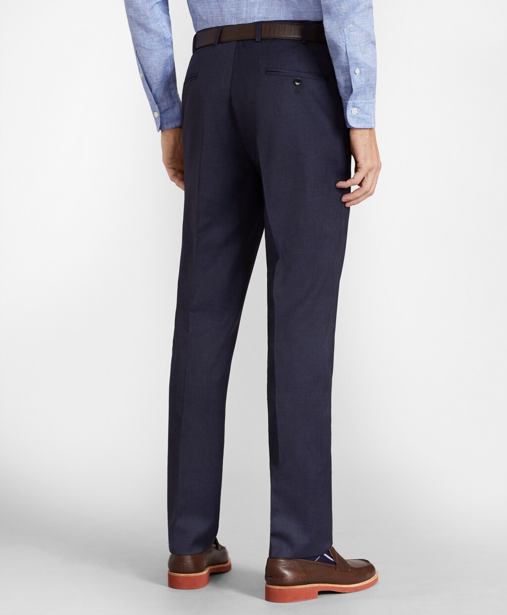 Brooks Brothers Men BrooksFlex™ Milano-Fit Wool Trousers