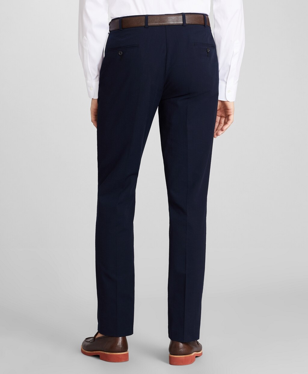 Brooks Brothers Men Regent Fit Seersucker Trousers