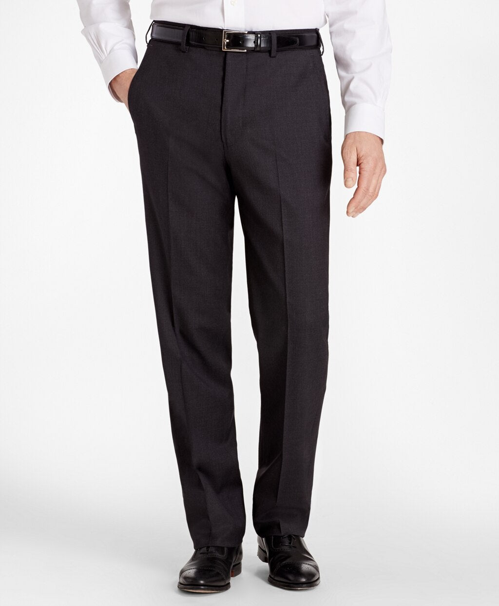 Brooks Brothers Men Madison Fit Stretch Wool Two-Button 1818 Suit