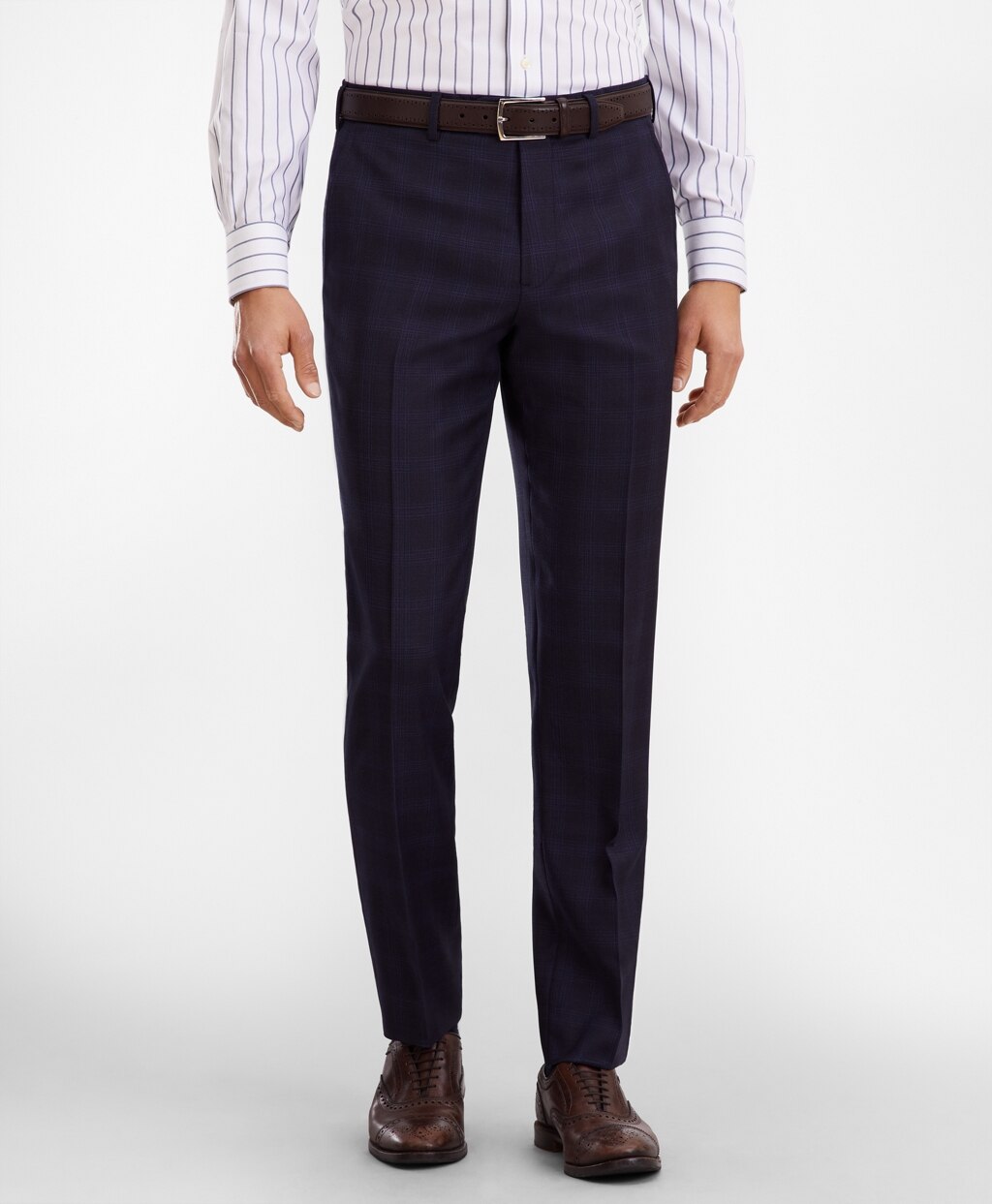Brooks Brothers Men Regent Fit Plaid 1818 Suit
