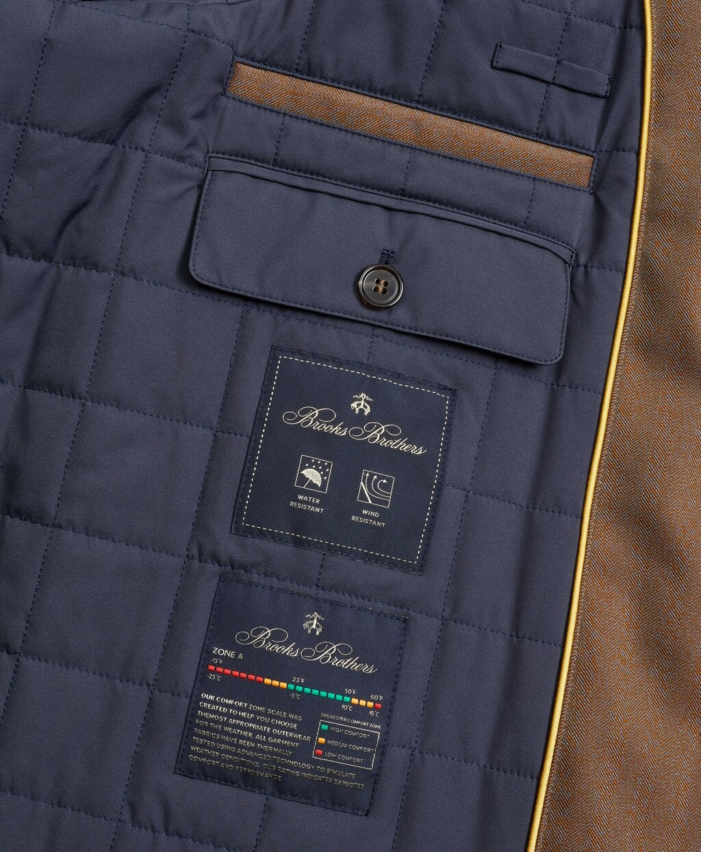 Brooks Brothers Men Golden Fleece® Trench Coat