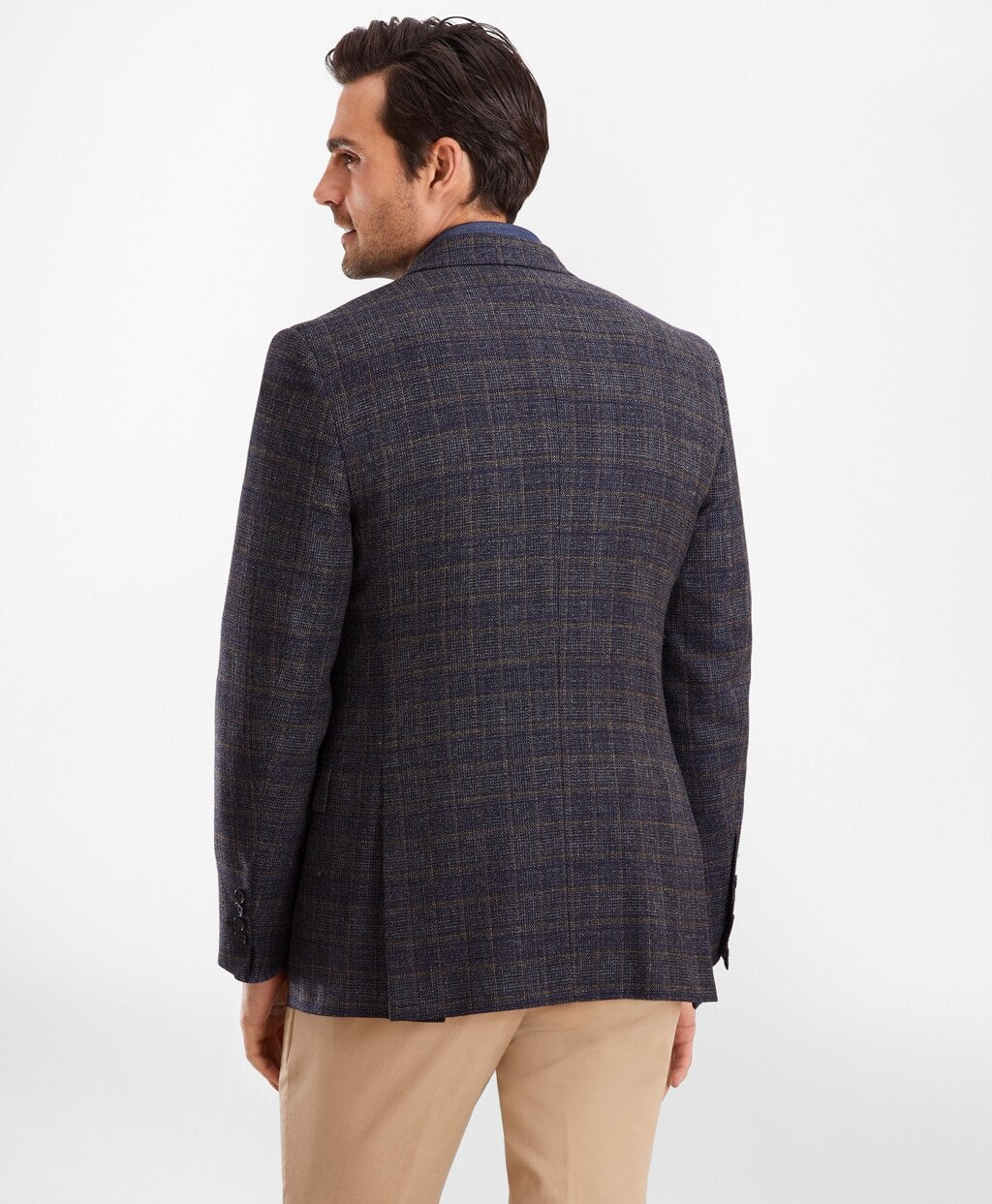 Brooks Brothers Men Regent Fit Check Sport Coat