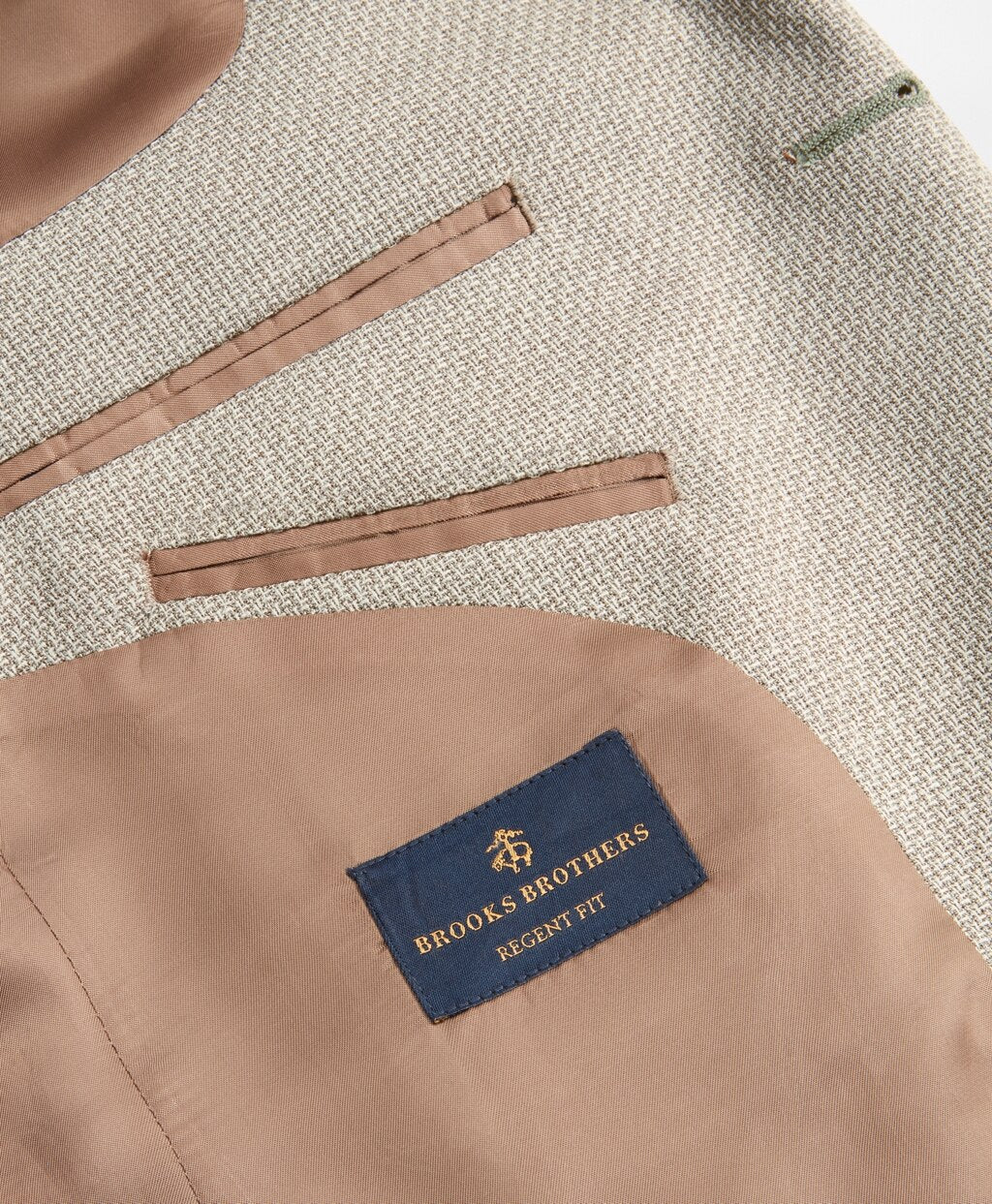 Brooks Brothers Men Regent Fit Three-Button Hopsack Sport Coat