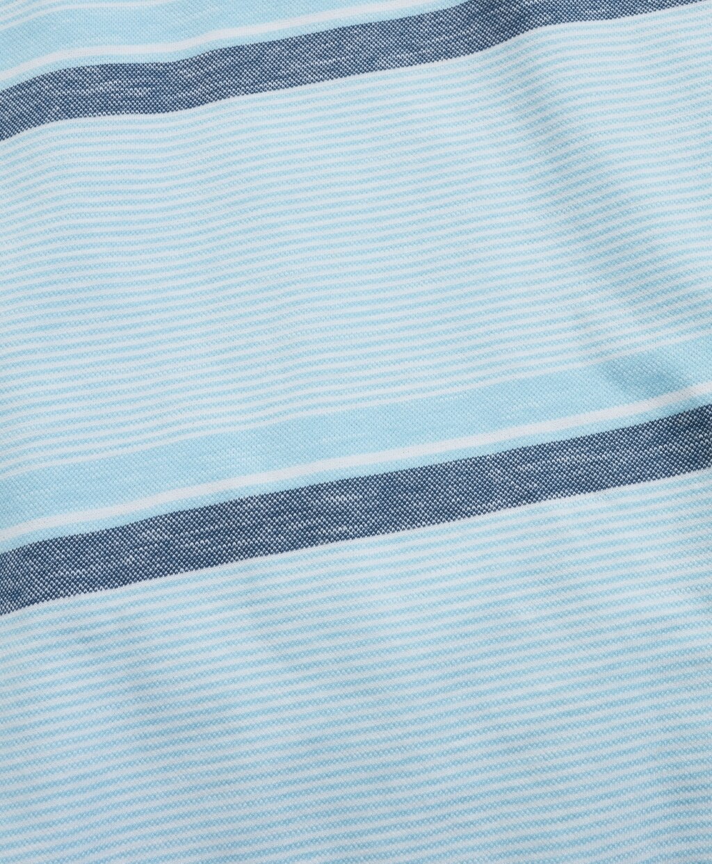 Brooks Brothers Men Slim Fit Cotton and Linen Horizontal Stripe Polo Shirt