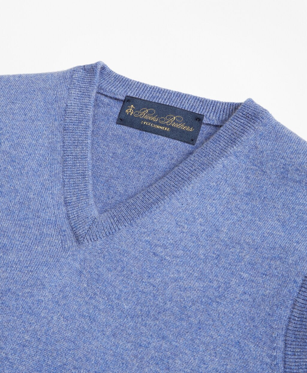 Brooks Brothers Men V-Neck Cashmere Sweater Vest