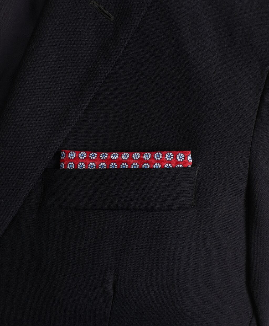 Brooks Brothers Men Floral Pocket Square