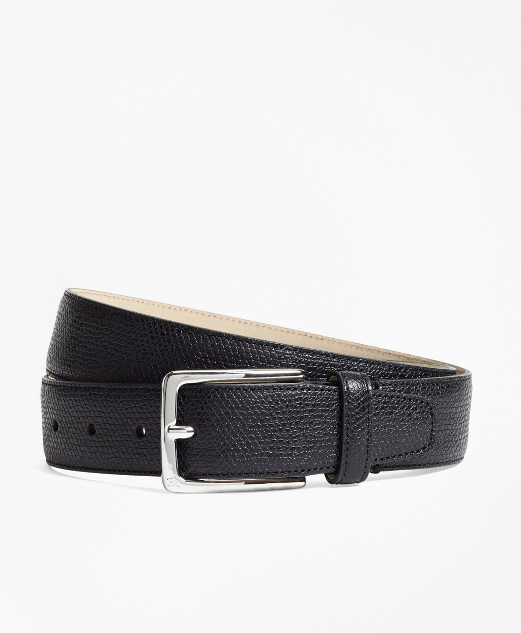 Brooks Brothers Men 1818 Textured Leather Belt