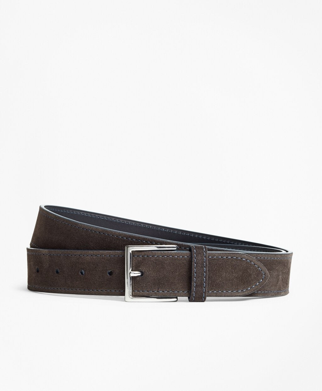 Brooks Brothers Men Suede Stitch Belt
