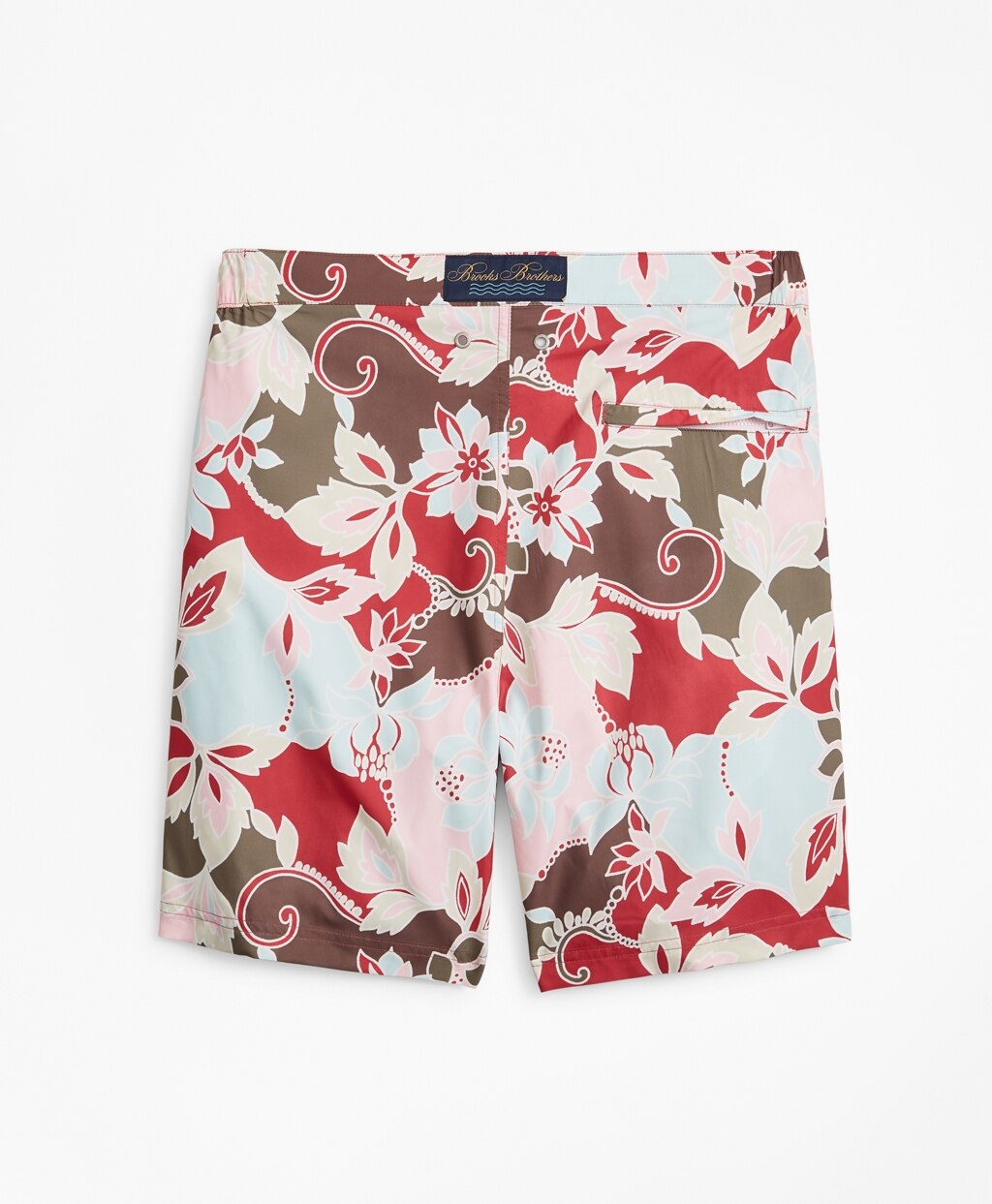 Brooks Brothers Men Newport 7" Floral Swim Trunks
