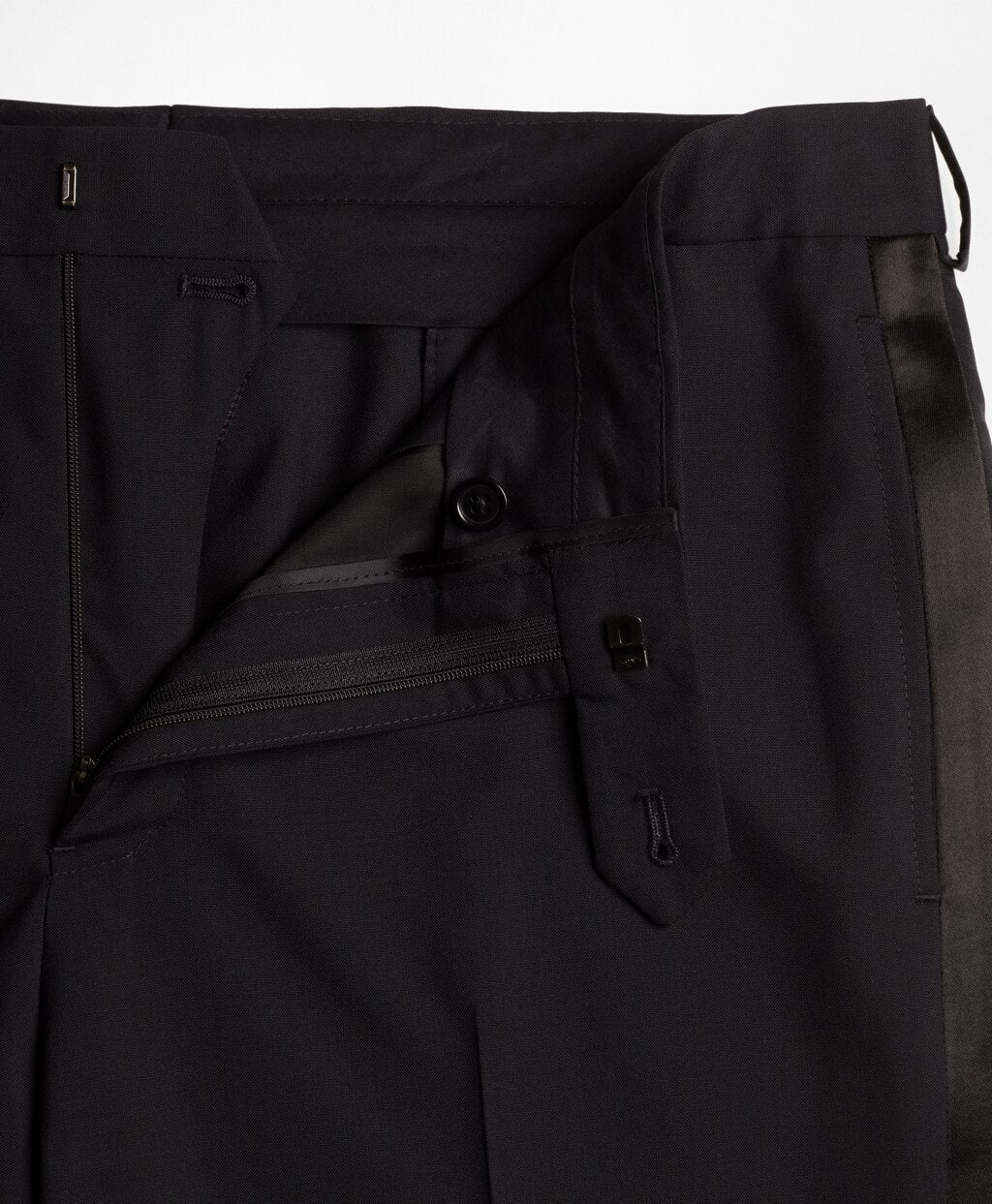 Brooks Brothers Men BrooksGate™ Regent-Fit Wool Tuxedo Pants
