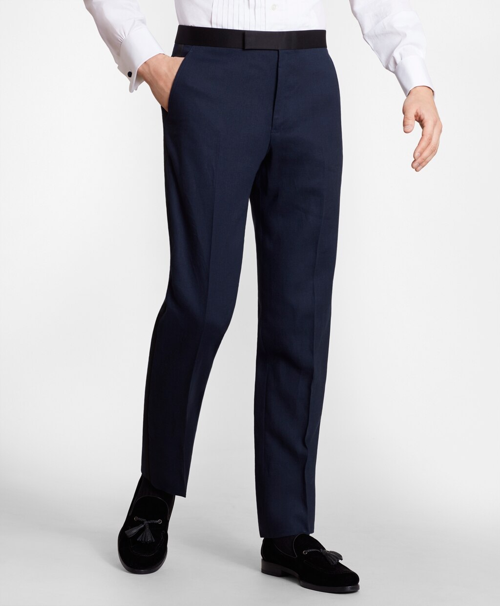 Brooks Brothers Men Regent Fit Linen Tuxedo