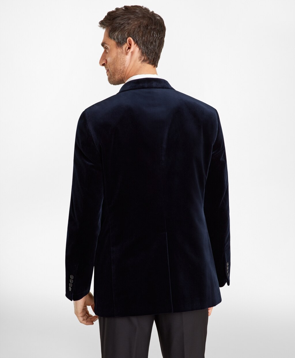 Brooks Brothers Men Madison Fit Velvet Tuxedo Jacket