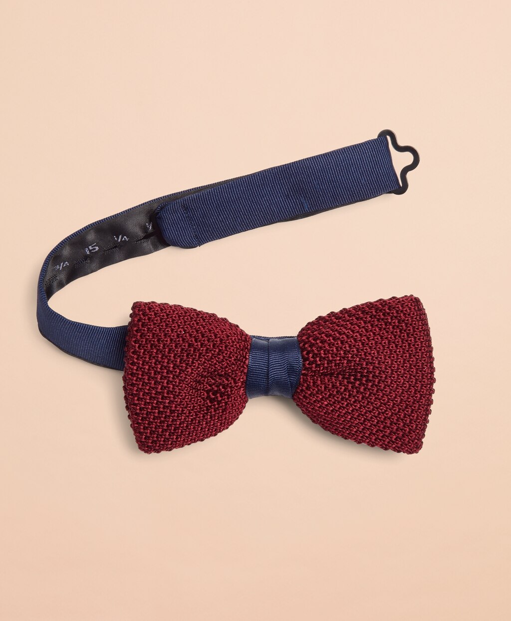 Brooks Brothers Men Knit Jacquard Silk Bow Tie