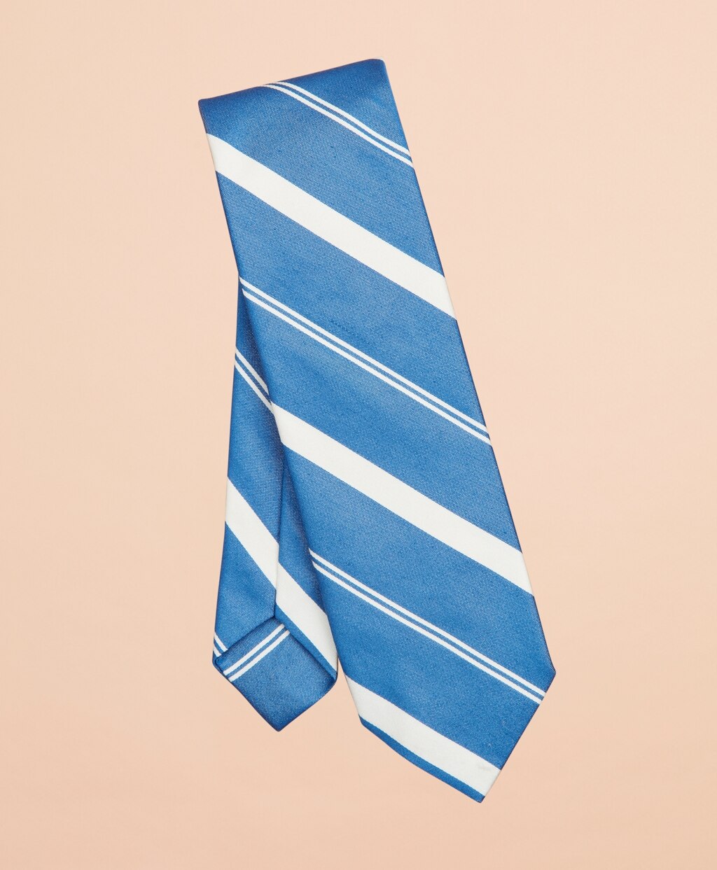 Brooks Brothers Men Awning Stripe Cotton-Silk Tie