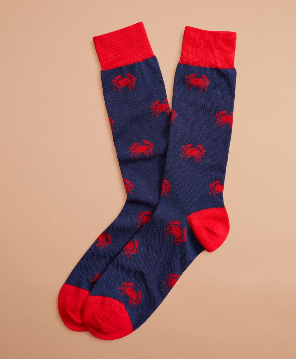 Brooks Brothers Men Crab Crew Socks