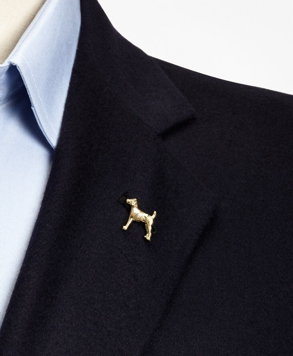 Brooks Brothers Men Dog Lapel Pin
