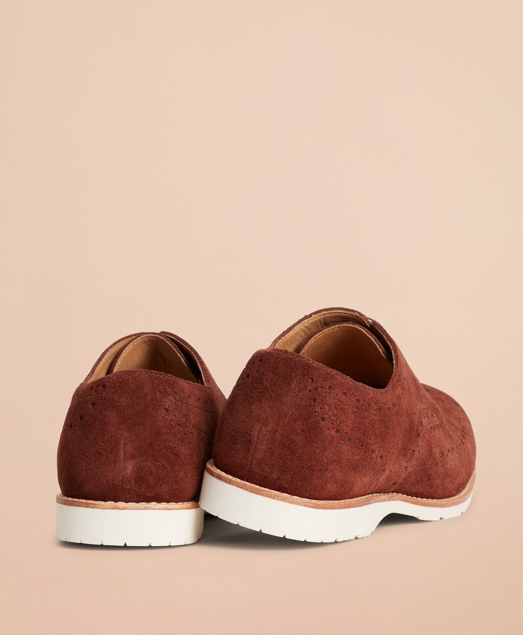 Brooks Brothers Men Nubuck Wingtips