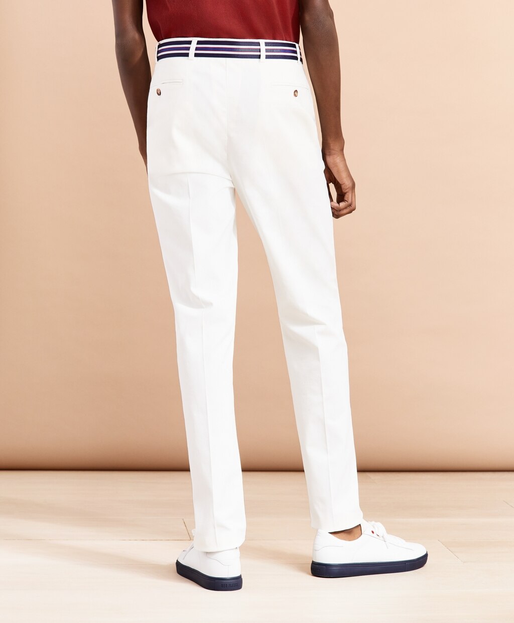 Brooks Brothers Men Cotton-Blend Stretch Trousers