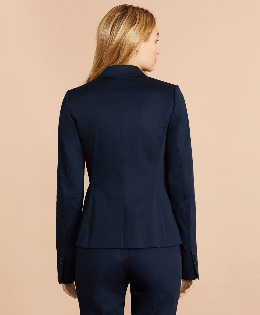 Brooks Brothers Women Stretch Cotton Sateen Jacket