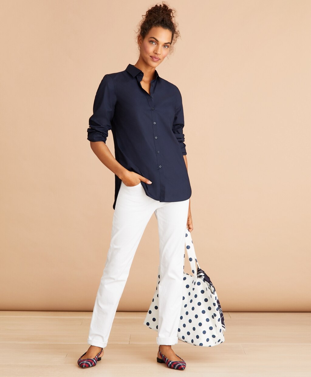 Brooks Brothers Women Cotton Poplin Tunic