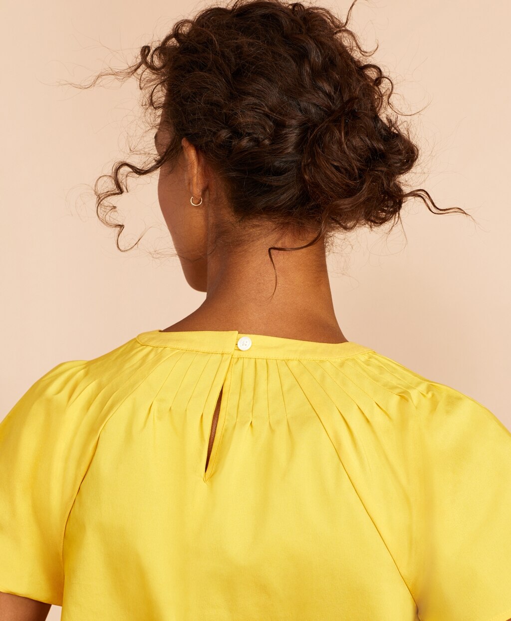 Brooks Brothers Women Pleated Poplin Blouse