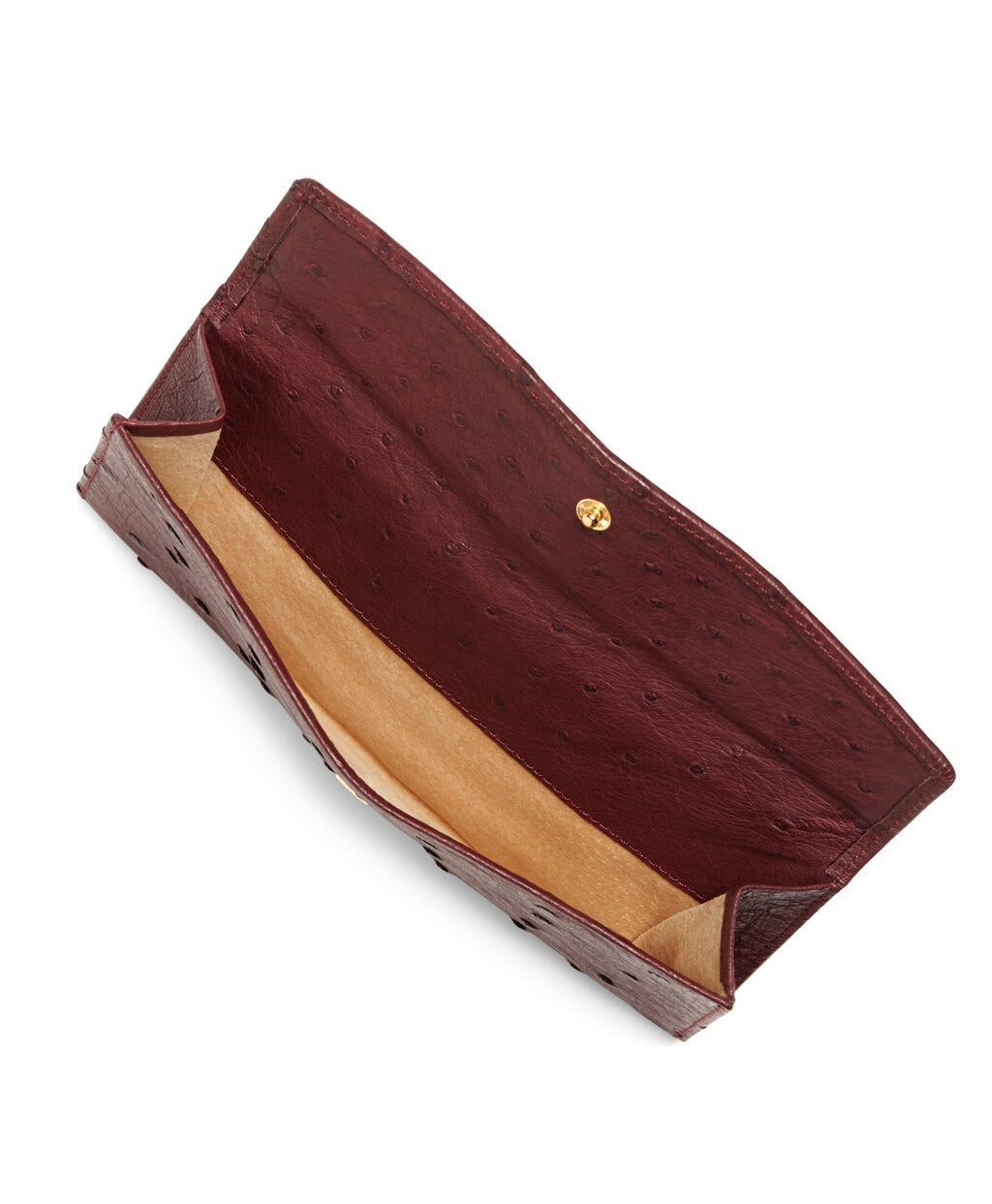 Brooks Brothers Women Ostrich Wallet