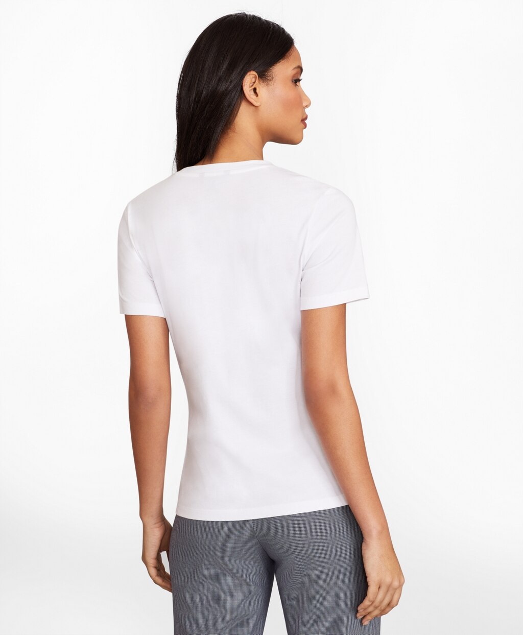 Brooks Brothers Women Toile Graphic T-Shirt