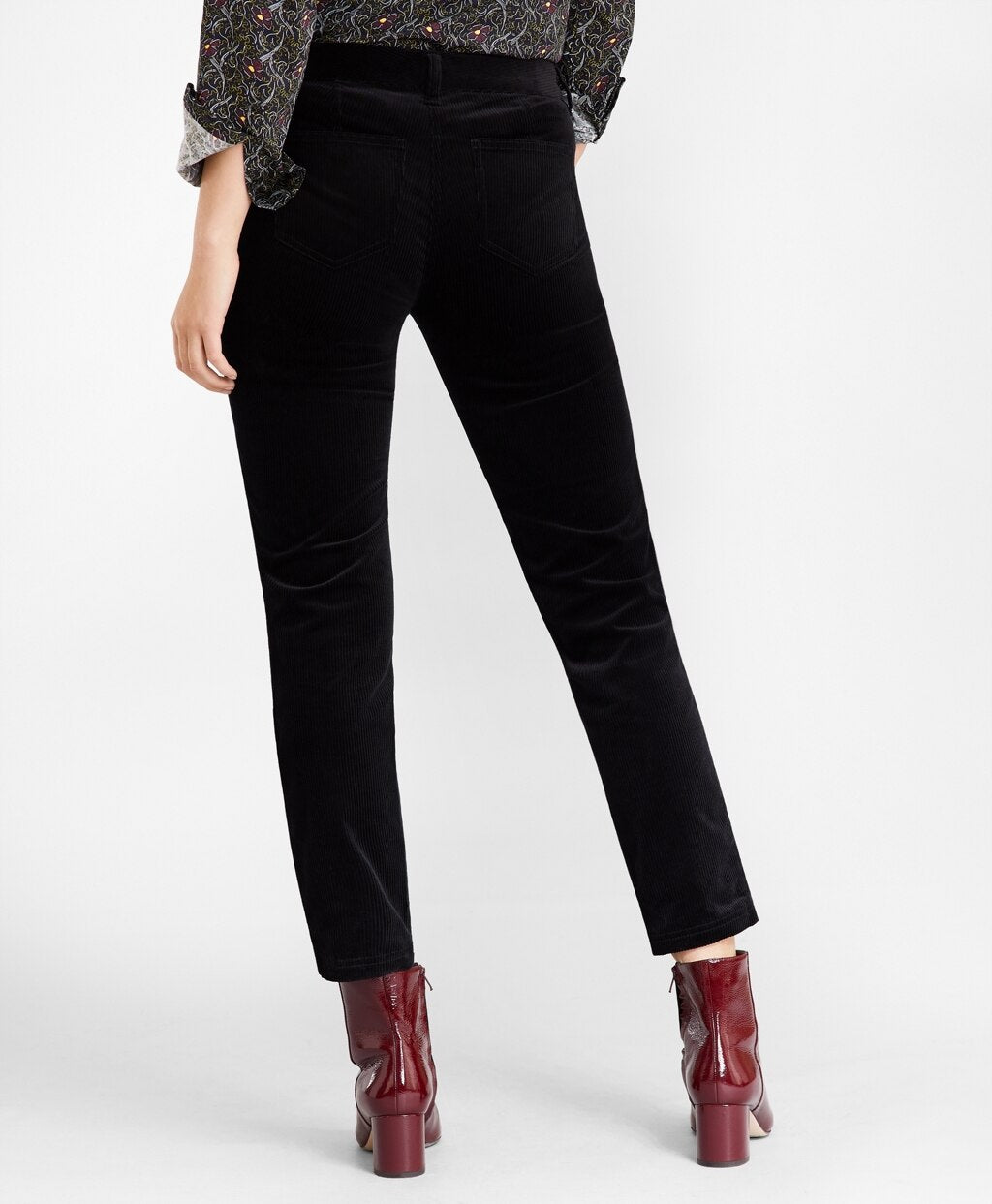 Brooks Brothers Women Stretch Cotton Corduroy Ankle Pants