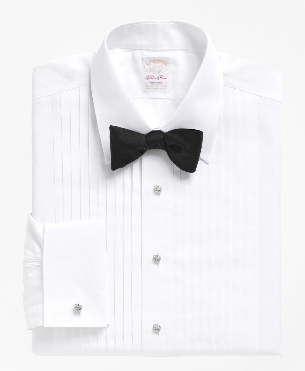 Brooks Brothers Men Non-Iron Madison Fit Golden Fleece® Tuxedo Shirt