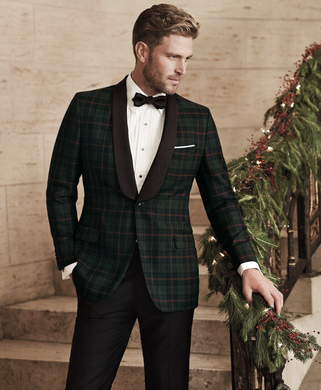 Brooks Brothers Men Non-Iron Madison Fit Golden Fleece® Tuxedo Shirt