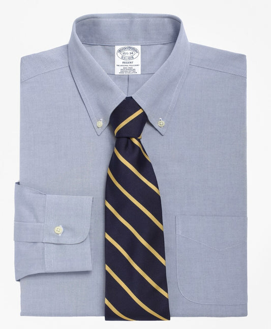 Brooks Brothers Men Regent Fitted Dress Shirt, Non-Iron Button-Down Collar