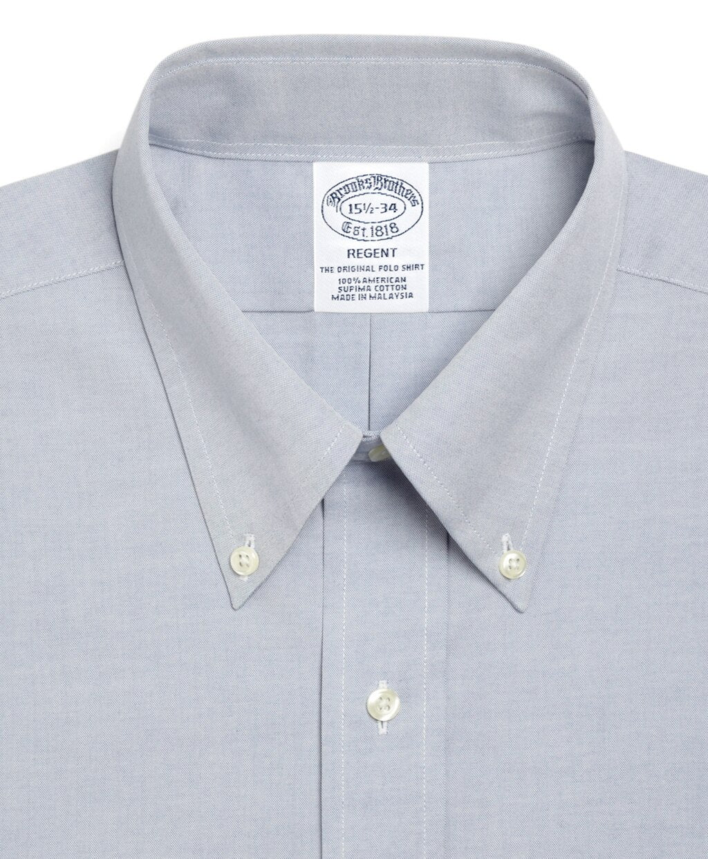 Brooks Brothers Men Regent Fitted Dress Shirt, Button-Down Collar