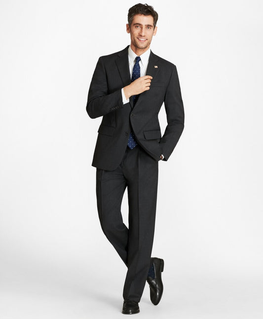Brooks Brothers Men Madison Fit Two-Button 1818 Suit